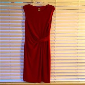 Beautiful Ann Klein Red dress.